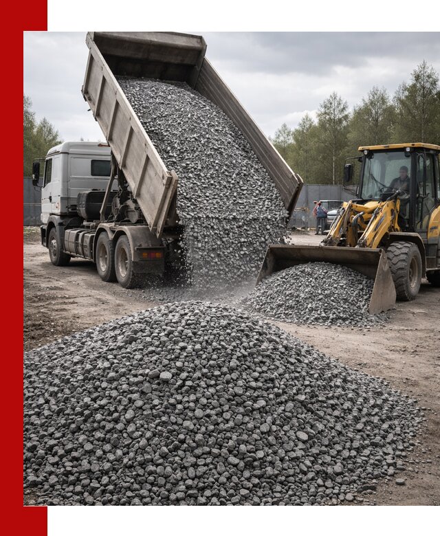 Доставка и продажа щебня гранитного в Горячем Ключе
