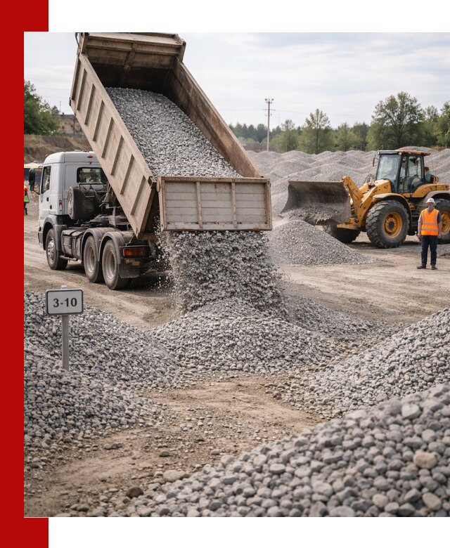 Гранитный щебень фракции 3–10: доставка и продажа в Горячем Ключе