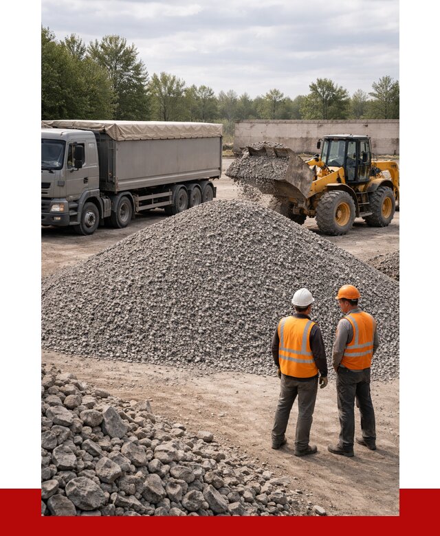 Гранитный щебень фракция 5-20 в Горячем Ключе от 4340 руб | ПРОНЕРУДГрч