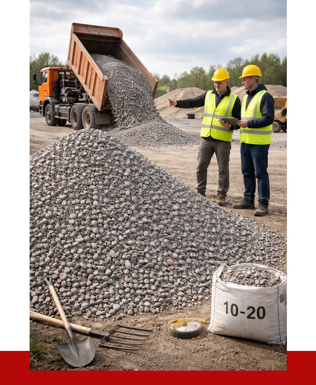 Гранитный щебень фракция 10-20 в Горячем Ключе от 4340 руб.|ПРОНЕРУДГрч