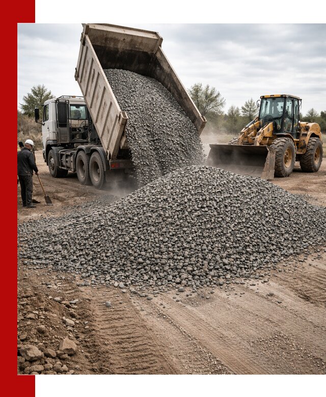 Гранитный щебень фракция 10-20 с доставкой в Горячем Ключе