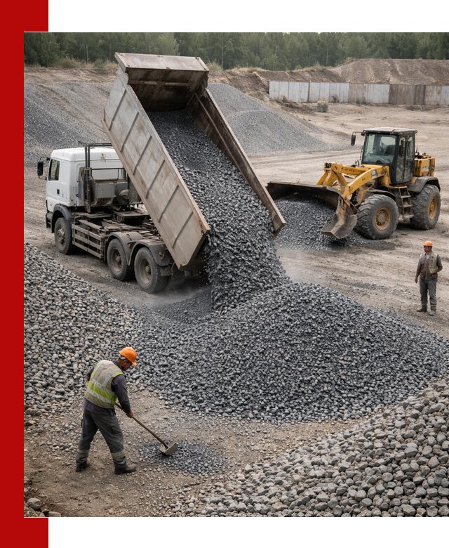 Щебень габбро-диабаз фр. 5-20 с доставкой в Горячем Ключе