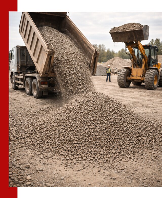 Гравийный щебень фракция 3–10 с доставкой в Горячем Ключе