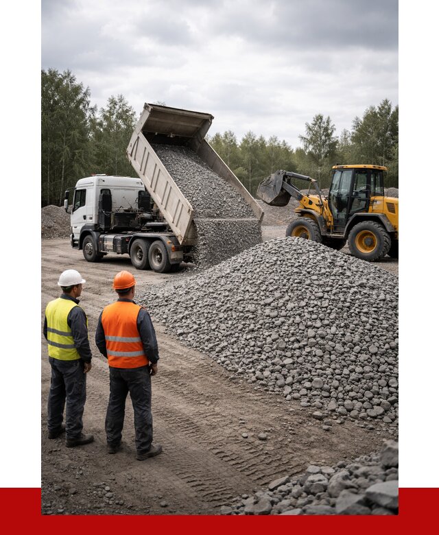 Гравийный щебень фракция 40-70 в Горячем Ключе от 9816р | ПРОНЕРУДГрч