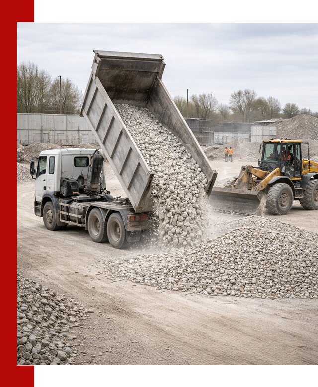 Доставка и продажа известнякового щебня в Горячем Ключе