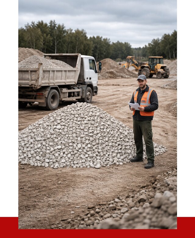 Доломитовый щебень в Горячем Ключе купить от 2273 р., ПРОНЕРУДГрч