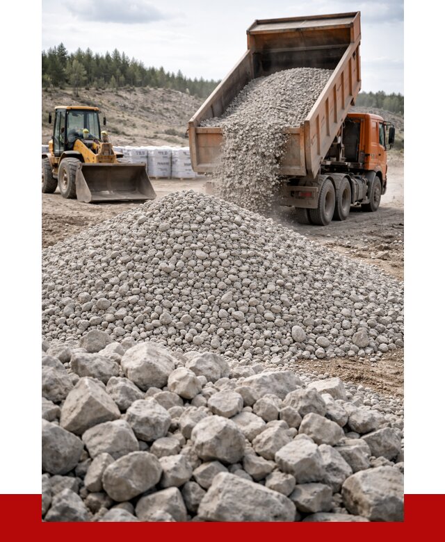 Доломитовый щебень фр. 20-40 в Горячем Ключе от 4340 р. | ПРОНЕРУДГрч