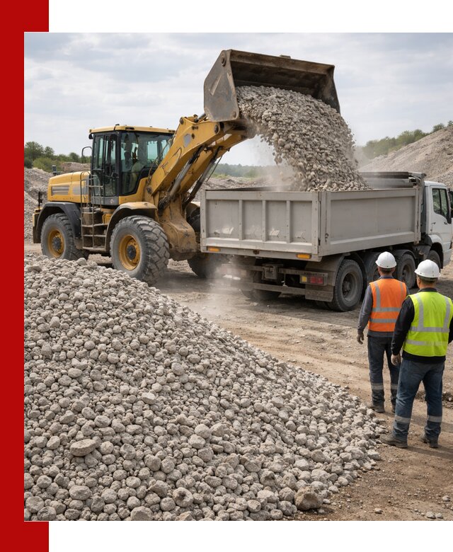 Доломитовый щебень фракция 40–71 доставка и продажа в Горячем Ключе