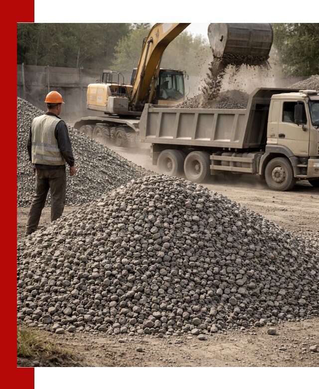 Шлаковый щебень фракция 5-20 с доставкой в Горячем Ключе