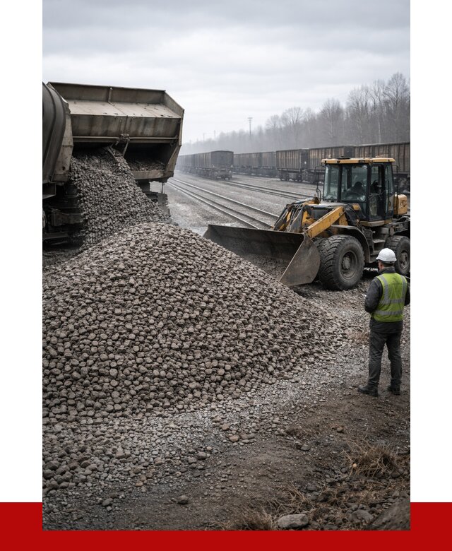 Купить железнодорожный щебень в Горячем Ключе от 2893 р. | ПРОНЕРУДГрч