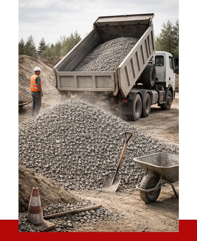 Купить вторичный щебень в Горячем Ключе от 1550 р. - ПРОНЕРУДГрч