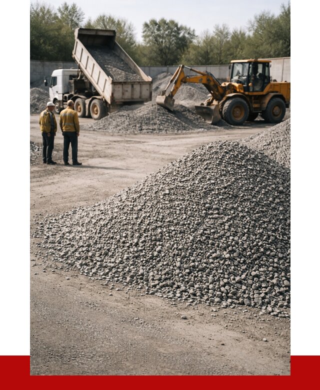 Вторичный щебень фр. 5-20 в Горячем Ключе от 1653 р. - ПРОНЕРУДГрч