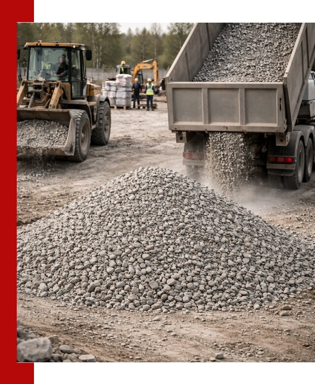 Вторичный щебень фракции 5-20 в Горячем Ключе — доставка и продажа крупнотоннажно