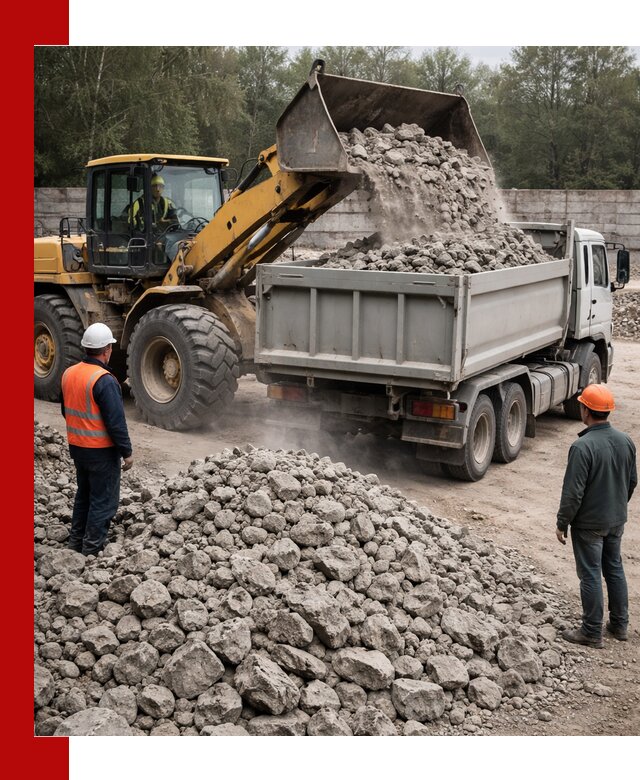 Вторичный щебень фракция 70–150 в Горячем Ключе с доставкой