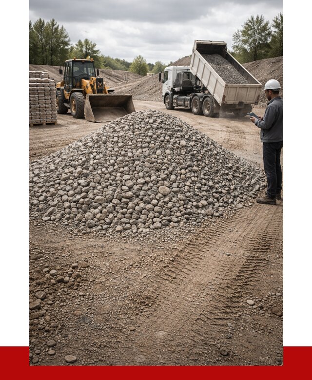 Купить бетонный щебень в Горячем Ключе, от 3307 р. ПРОНЕРУДГрч