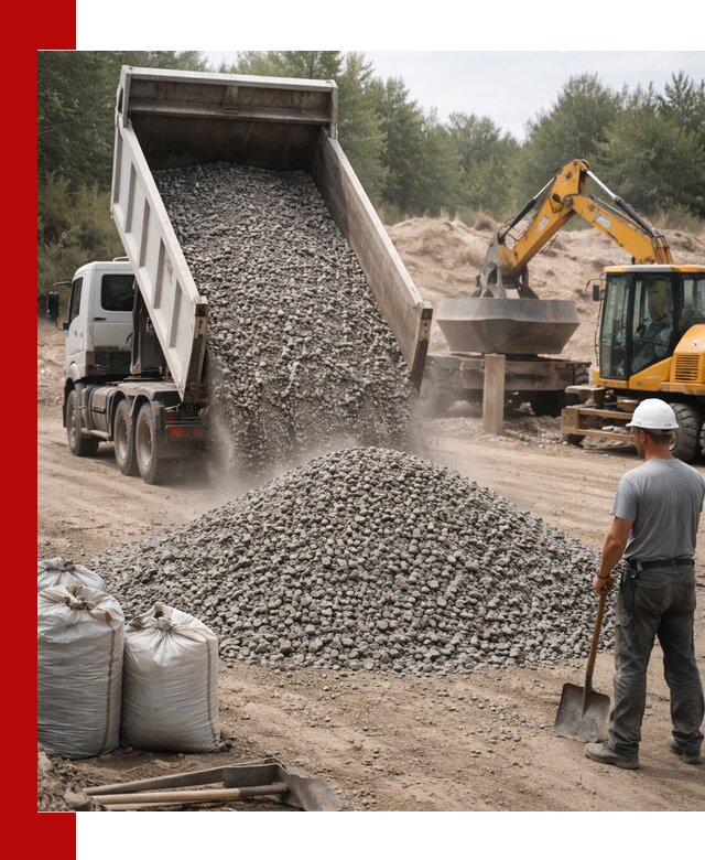 Доставка и продажа бетонного щебня в Горячем Ключе