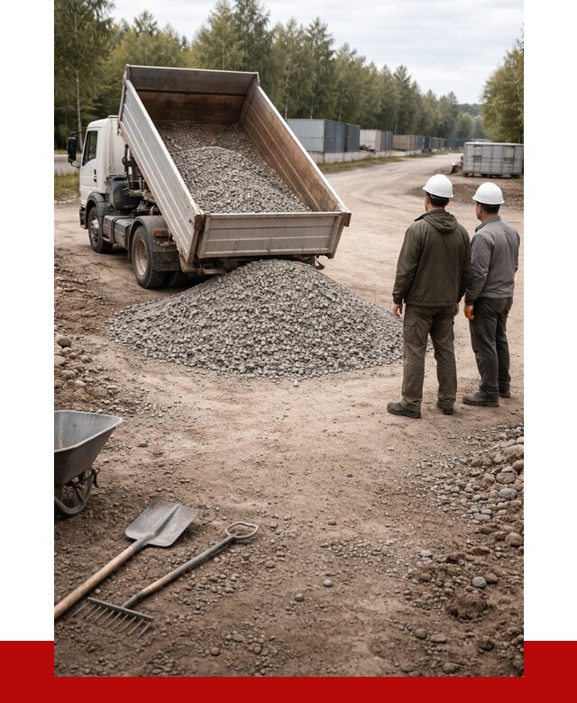 Бетонный щебень фракция 5-20 в Горячем Ключе от 3307 р., ПРОНЕРУДГрч