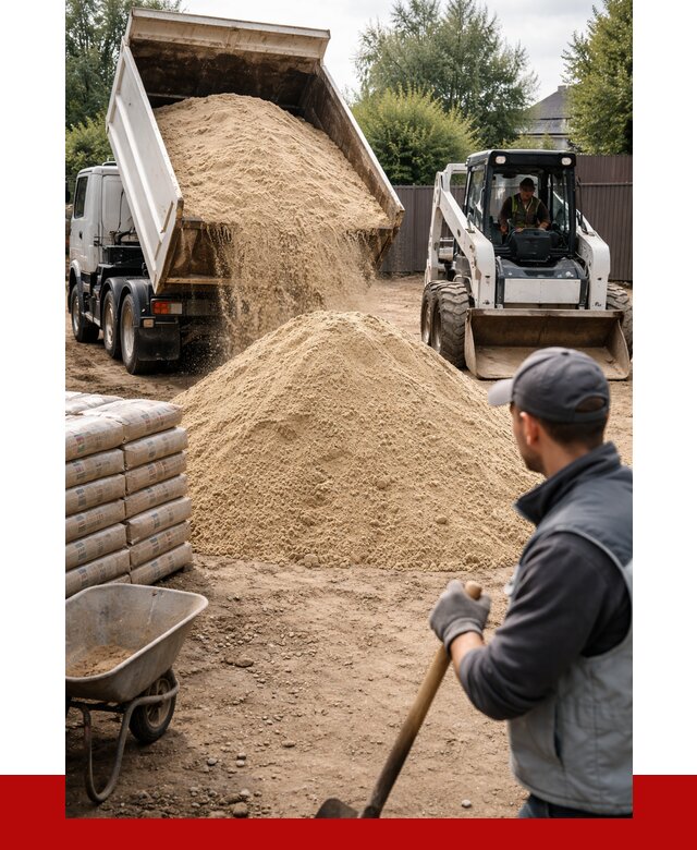 Мытый речной песок с доставкой в Горячем Ключе от 1498 р. | ПРОНЕРУДГрч