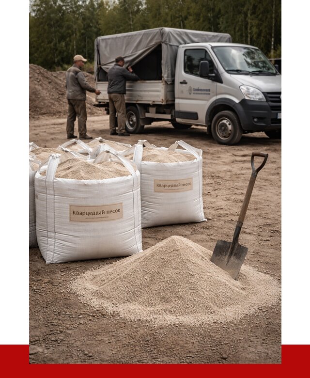 Кварцевый песок для пескоструя в Горячем Ключе от 4650 р. | ПРОНЕРУДГрч