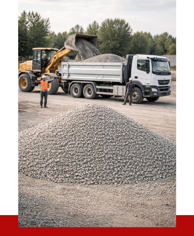 Купить мытый гравий в Горячем Ключе от 3617 р, доставка ПРОНЕРУДГрч