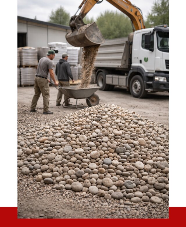 Галька декоративная в Горячем Ключе от 3307 р. за куб | ПРОНЕРУДГрч