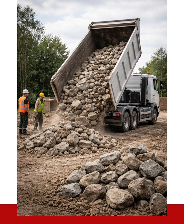 Купить булыжник в Горячем Ключе с доставкой от 4650 р. за куб | ПРОНЕРУДГрч