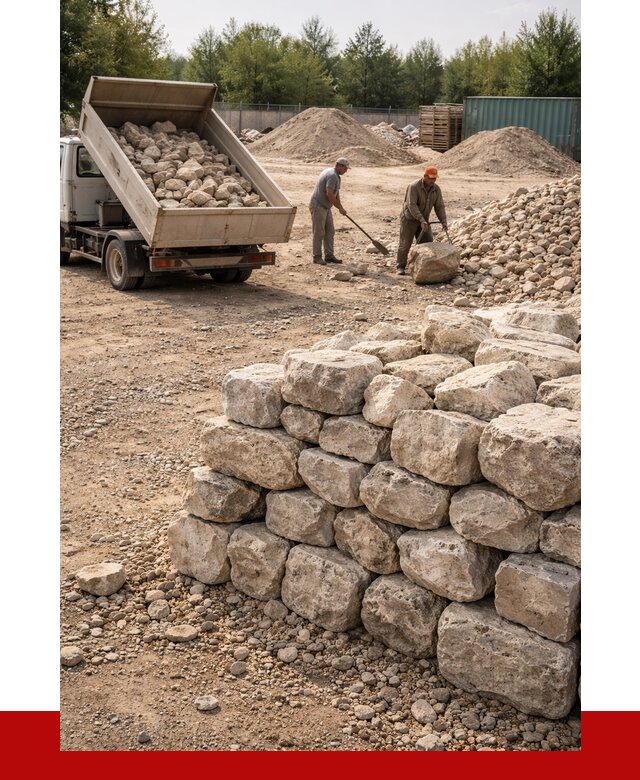 Бутовый камень известняковый в Горячем Ключе от 4340 р. | ПРОНЕРУДГрч