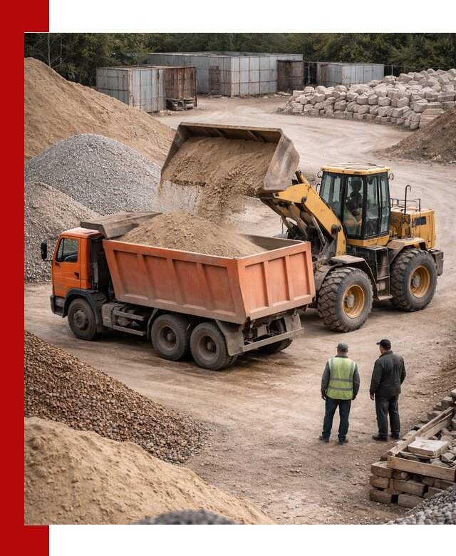 Доставка сыпучих смесей и смесей для стройки в Горячем Ключе