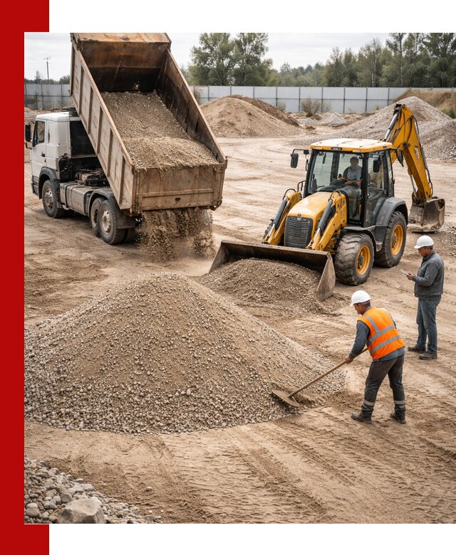 Поставка и доставка ПГС С4 в мешках и самосвалах в Горячем Ключе