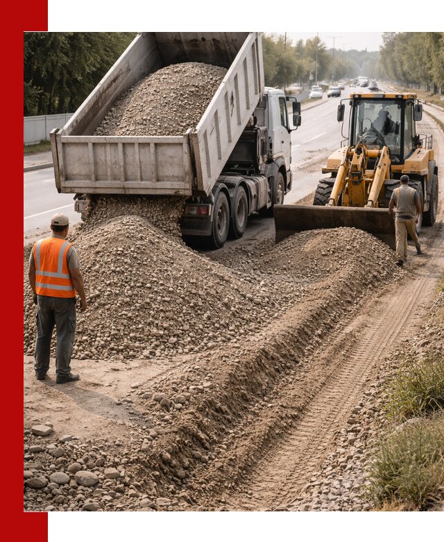 Опгс для устройства дорог и подсыпки в Горячем Ключе