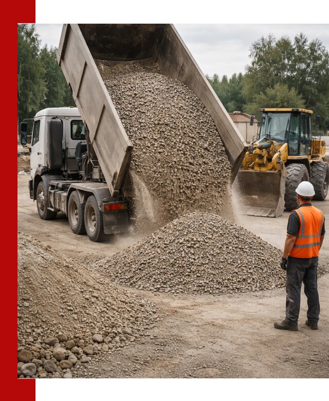 Доставка щпс в Горячем Ключе — щебеночно-песчаная смесь под заборы и дорожки