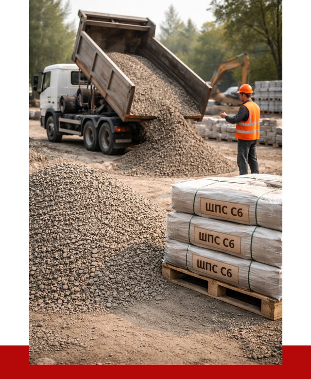 ЩПС С6 в Горячем Ключе с доставкой от 2273 р. за куб | ПРОНЕРУДГрч