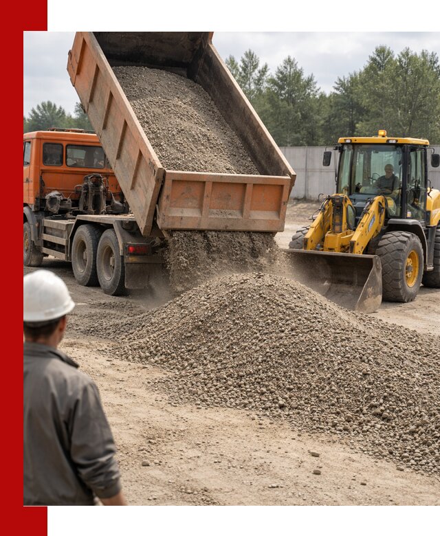 Доставка щпс С8 самосвалами в Горячем Ключе от производителя