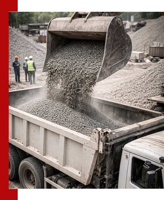 Отсев и крошка для строительства и дорожных работ в Горячем Ключе