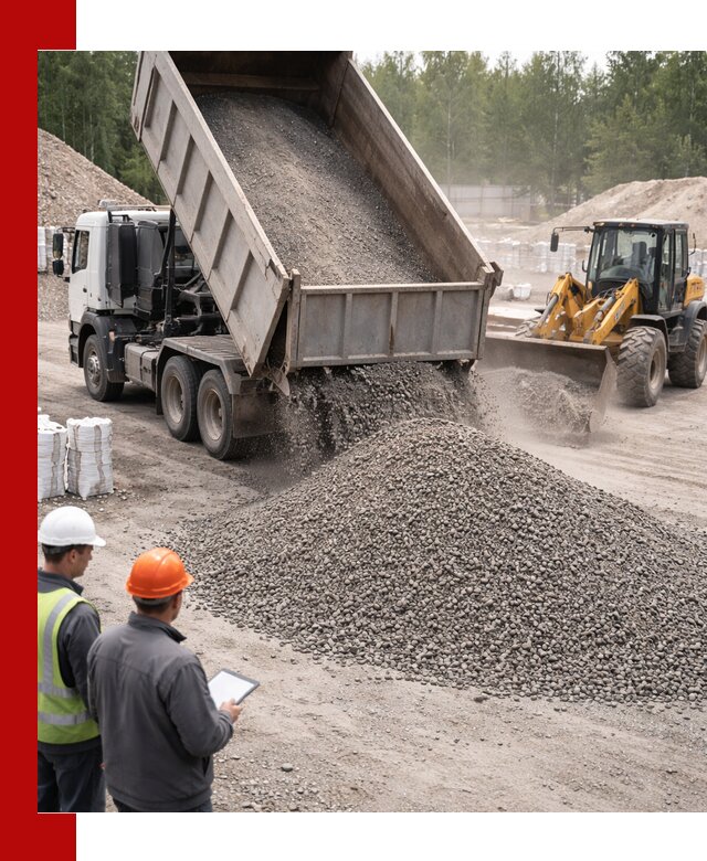 Доставка и продажа гранитного отсева 0-10 в Горячем Ключе