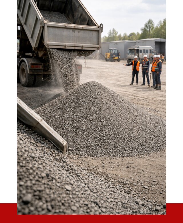 Гравийный отсев 0-5 в Горячем Ключе от 1240 р. с доставкой | ПРОНЕРУДГрч