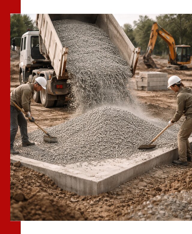 Доставка и продажа отсева для бетона в Горячем Ключе