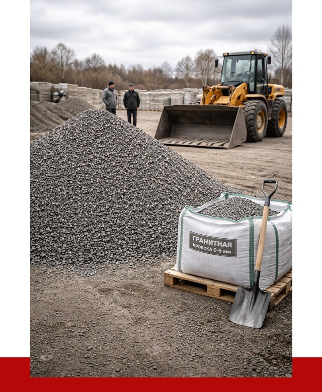 Купить гранитную крошку в Горячем Ключе от 4960 р. с доставкой | ПРОНЕРУДГрч