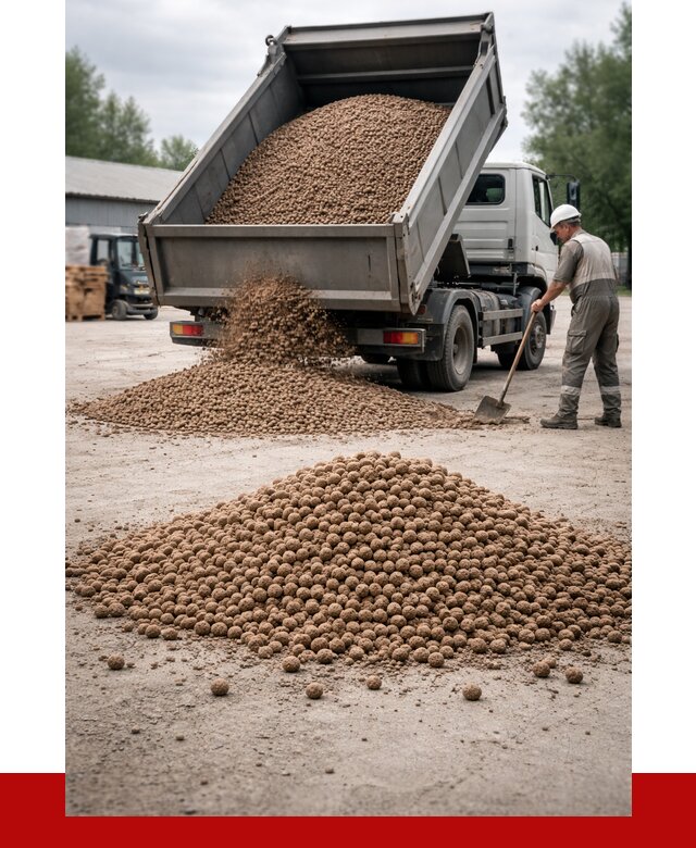 Керамзит с доставкой в Горячем Ключе от 4340 р. за м3 | ПРОНЕРУДГрч