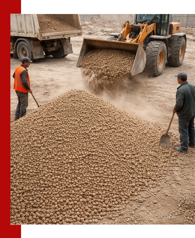 Керамзит фракция 10-20 с доставкой в Горячем Ключе