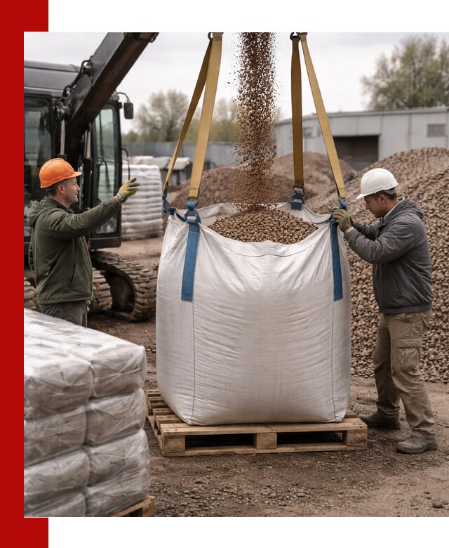 Керамзит в биг-бегах с доставкой в Горячем Ключе