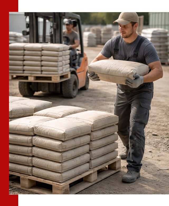 Доставка цемента в мешках оптом и в розницу в Горячем Ключе