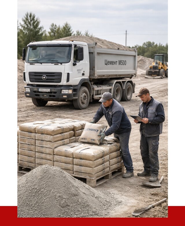 Купить цемент м500 с доставкой в Горячем Ключе от 5373 р. | ПРОНЕРУДГрч
