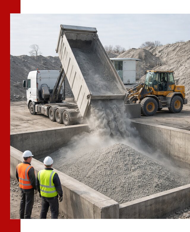 Доставка цемента навалом в Горячем Ключе крупными партиями