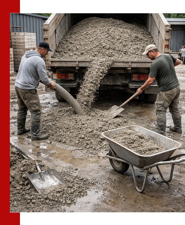 Цементно-песчаная смесь М150 доставка в Горячем Ключе