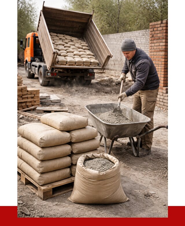 Купить сухую смесь для кладки в Горячем Ключе от 1240 р. | ПРОНЕРУДГрч