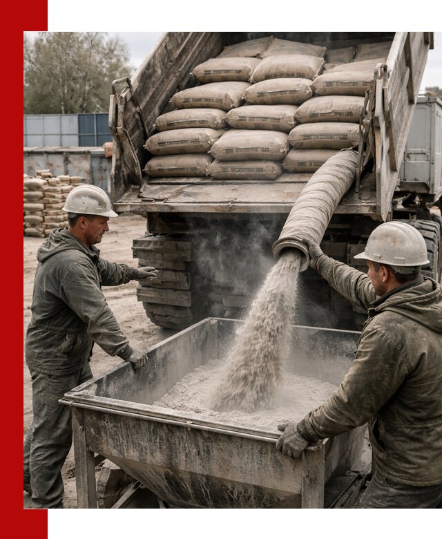 Доставка цемента М400 в Горячем Ключе оптом и в розницу