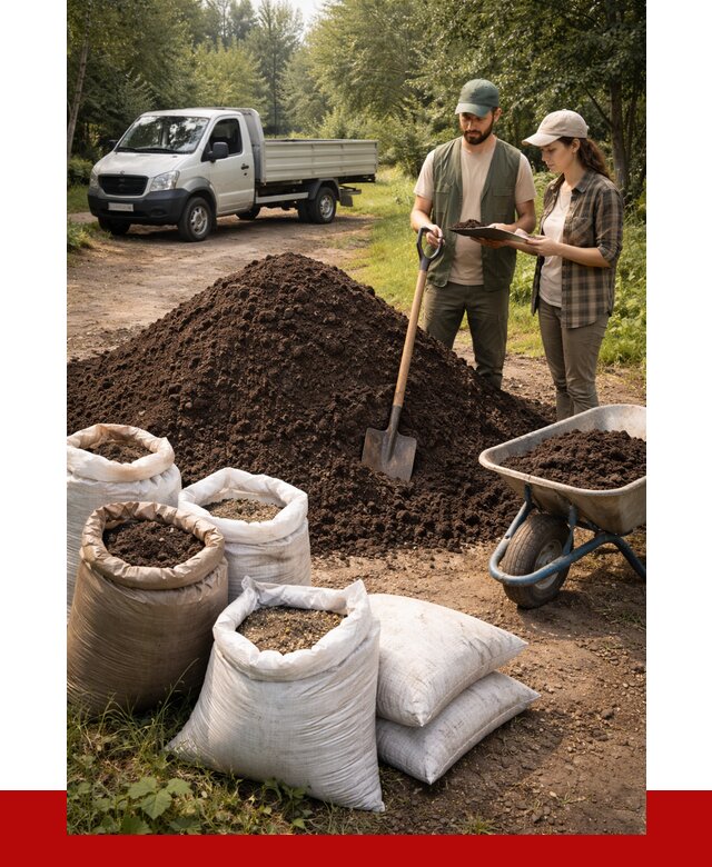 Купить грунт с доставкой в Горячем Ключе от 4650 р. за м3 | ПРОНЕРУДГрч