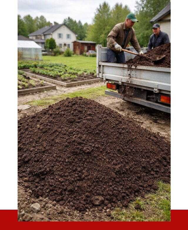 Плодородный грунт в Горячем Ключе с доставкой от 4340 р. | ПРОНЕРУДГрч