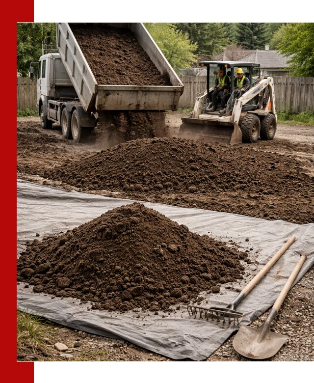 Грунт для отсыпки участка с доставкой в Горячем Ключе